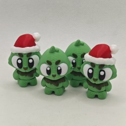 Julemandskane med figurer