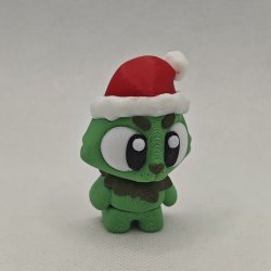 Julemandskane med figurer