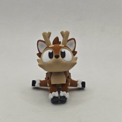 Julemandskane med figurer