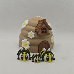 Bikube med Bi familie