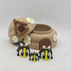 Bikube med Bi familie